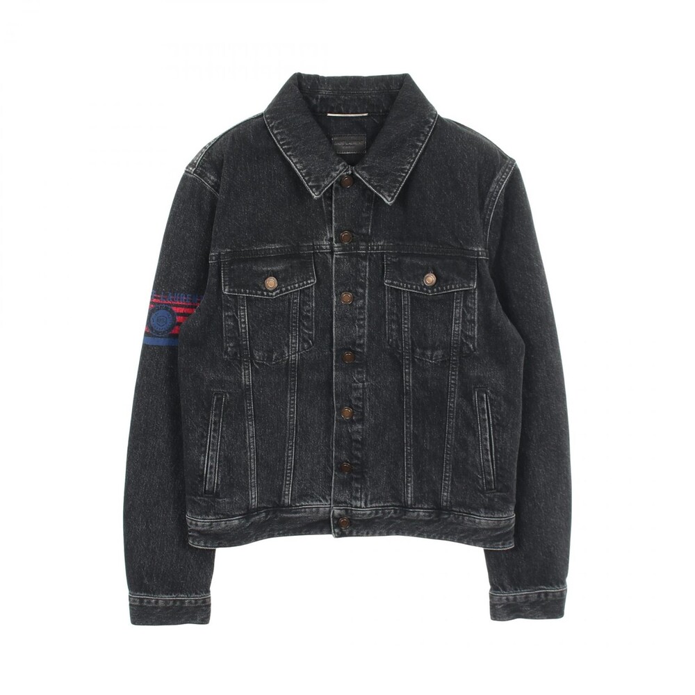 Saint Laurent Paris Denim Jacket Coat #323816S59B